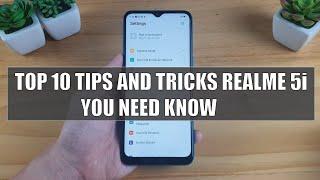 Top 10 Tips and Tricks Realme 5i you Need know