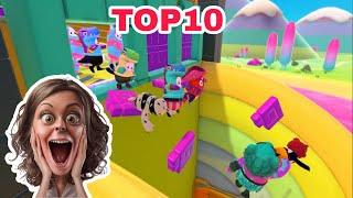 Top 10 Fall Guys WTF & Funny Moments #1