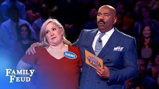 The Tirres family TAKES OVER Fast Money! | Family Feud