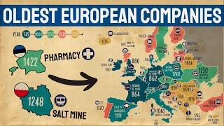 The Oldest Company In Each European Country