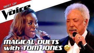 TOP 10 | Tom Jones & his talents SING TOGETHER in The Voice