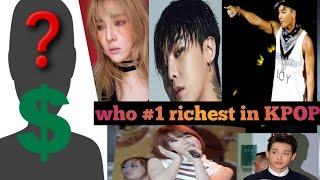 TOP 10 RICHEST MALE KPOP ARTIST 2020| WHO IS NUMBER 1?? | Gdragon | Sandara Park | Taeyang |