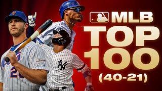 Top 100 Players - No. 40-21 | MLB Top 100 (Where did Javier Baez, Gleyber Torres end up?)
