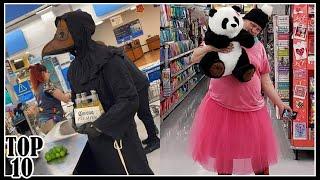 Top 10 Funny People At Walmart