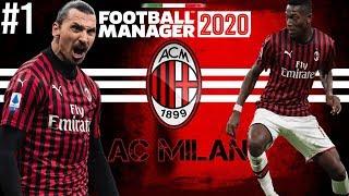 ZLATAN IBRAHIMOVIC RETURNS TO AC MILAN | FM20 AC Milan EP1 | Football Manager 2020 Career Mode