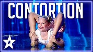 AMAZING KID CONTORTIONIST on Romania's Got Talent | Kids Got Talent