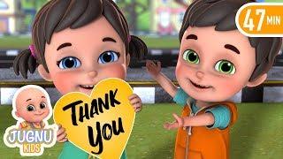 Thank You Song - School + More Nursery Rhymes & Kids Songs - Jugnu Kids