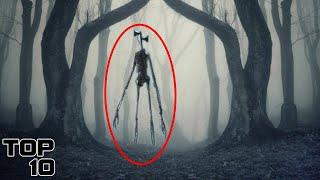 Top 10 Scary Sirenhead Real Life Sightings - Part 2