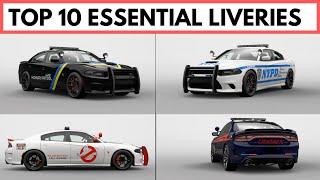 GT Sport - Top 10 Charger Hellcat Safety/Police Car Liveries