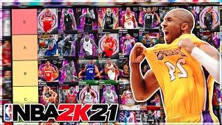 THE FINAL RANKING THE BEST SG IN NBA 2K21 MyTEAM!! (Tier List)