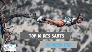 Petit top 10 des sauts à l'élastique du week end du 29-30 mai.Pont de l'artuby.