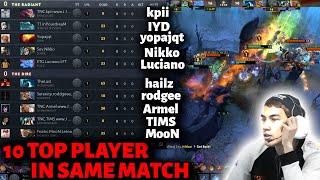 INYOURDREAM NYOBAIN SUPPORT MALAH KETEMU 9 TOP PROFESIONAL PLAYER SEA ???