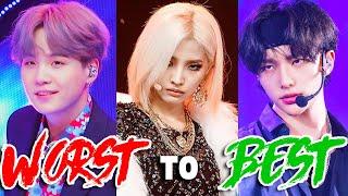 WORST to BEST RAPS in KPOP of 2019!