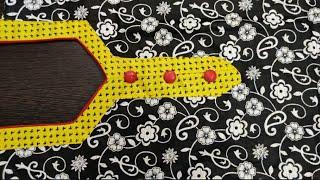 Simple and Easy Patch Work Neck Design for Dress Top /నెక్ డిజైన్   Tailoring class#23