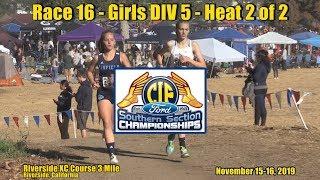 2019 XC - CIF-ss Prelims - 16 (D5 Girls, Heat 2 of 2)