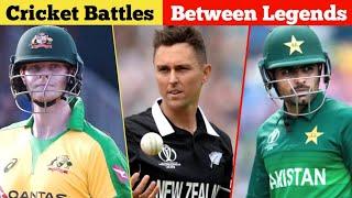 Top 5 Cricket Battles Between Legends  || 5 Head to Head Contest Between Bowler vs Batsman ||