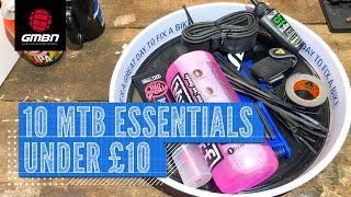 10 Mountain Bike Essentials For Under £10