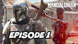 Star Wars The Mandalorian Episode 1 - TOP 10 WTF and Easter Eggs