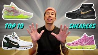 TOP 10 PRO SNEAKERS!! | KICKS ON COURT!!