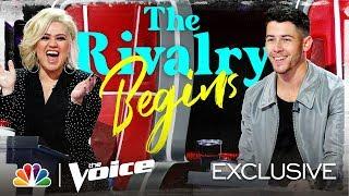 Nick Jonas and Kelly Clarkson's Rivalry - The Voice Blind Auditions 2020
