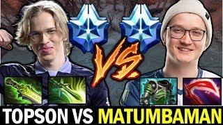 TOPSON vs MATUMBAMAN Intense Fight - Signature Hero vs Signature Hero