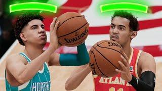 NBA 2K21 Next Gen LaMelo Ball My Career Ep. 5 - In-Game Three Point Contest vs Trae Young!