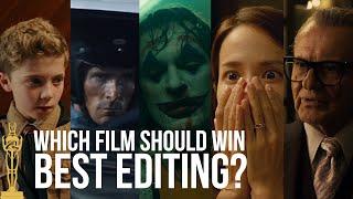 Which Film Should Win The Oscar for Best Editing?