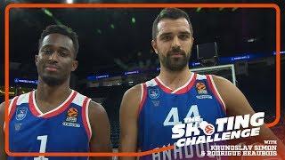 Shooting Challenge: Rodrigue Beaubois & Krunoslav Simon, Anadolu Efes Istanbul