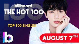 Billboard Hot 100 Top Songs Of The Week (August 7th, 2021)