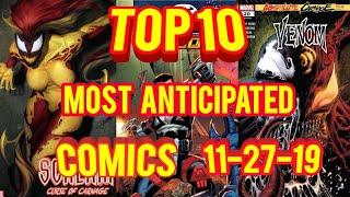 TOP 10 Most Anticipated Comic Books 11-27-19