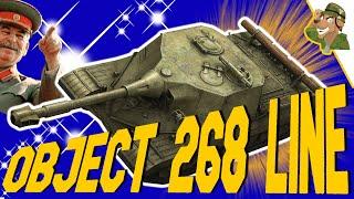 Best Big Gun Tank Line for Beginners | Object 268 | WoT Blitz