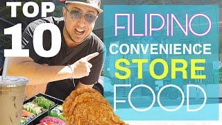 TOP 10 Must-Try FOOD in a Filipino Convenience Store