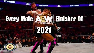 AEW Male Finishers of 2021