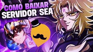 COMO JOGAR NO SERVIDOR SEA | RÁPIDO & FÁCIL | Saint Seiya Awakening