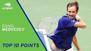 Daniil Medvedev | Top 10 Points | 2021 US Open