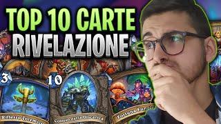 TOP 10 CARTE RIVELAZIONE DELLA NUOVA ESPANSIONE [HEARTHSTONE ITA]