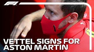 Sebastian Vettel Signs For Aston Martin