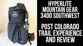 Hyperlite Mountain Gear 3400 Southwest Post Colorado Trail Experience and Review