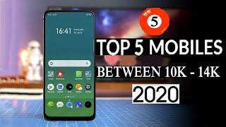 Top 5 Best Mobiles Between 10k To 14k in india 2020