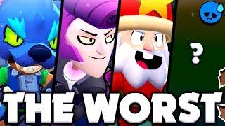 BUFFS NEEDED! - The WORST Brawlers By Far! - Balance Change Wishlist! - Brawler Rankings!