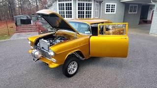 Woody’s Hot Rodz 1955 Chevrolet Gasser For Sale~OVER The TOP by the Tri-Five Experts!