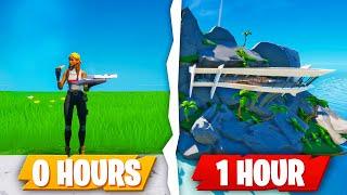 I gave 10 Fortnite players ONE HOUR to build me a DREAM HOUSE...