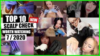 ASMR / SCALP CHECK (Doctor, Lice Check And Treatment, Glove Sounds) / TOP 10 / 7/2020 / ASMR Charts