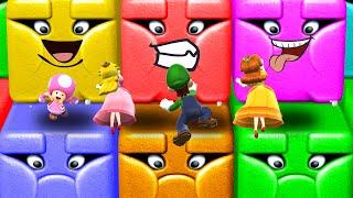 Mario Party 10 Coin Challenge Luigi vs Peach vs Toad vs Daisy Master CPU