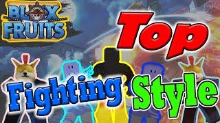 ROBLOX - Review Top 6 Fighting Style Trong Update 10 Blox Fruits