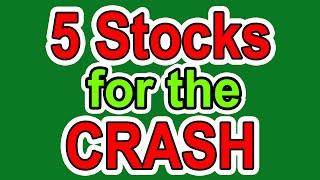 5 Stocks for this Stock Market Crash - My Bucket List of Stocks to Buy Cheap