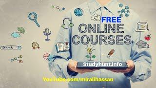 Top Free Online Courses Websites | Free Certificates | No Registration or Course Fee | Mir Ali Hasan