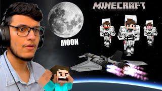 Going to MOON in Minecraft
