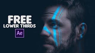 FREE Lower Thirds After Effects