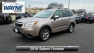 Certified 2016 Subaru Forester 2.5i Touring, Pompton Plains, NJ U12074